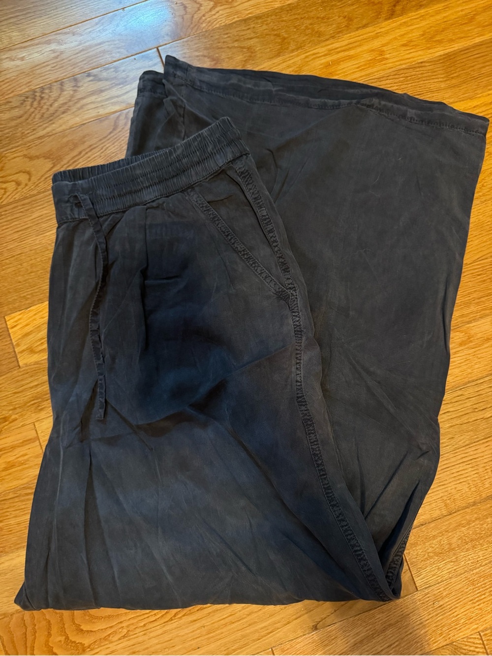 aerie Charcoal Gray Elastic Waist Lounge Pants